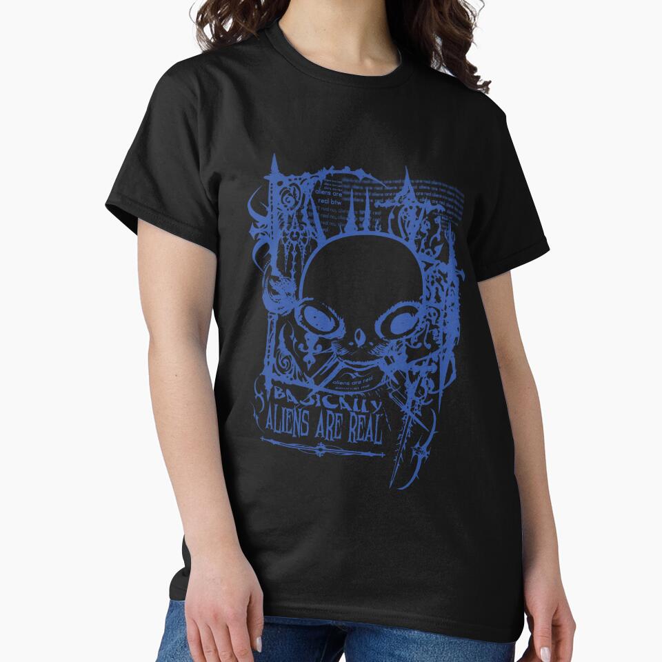 ALIENS ARE REAL (Blue) by RBLCreative