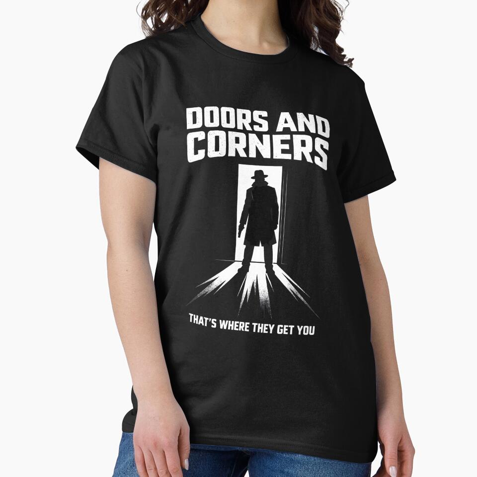 Doors And Corners Detective Sci Fi Noir by Fenay Designs
