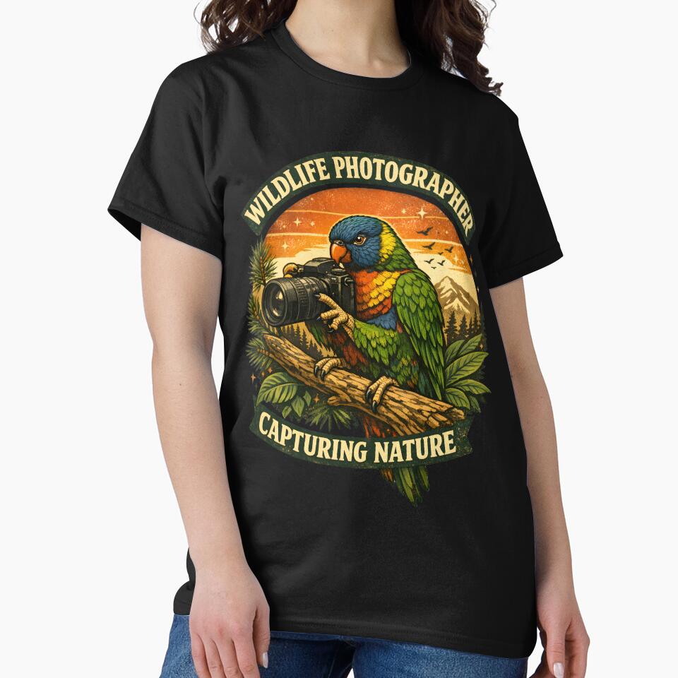 Wildlife Photographer Bird Nature Photography Lorikeet Camera Wildlife Lover Nature Photographer Design by swanwon Store