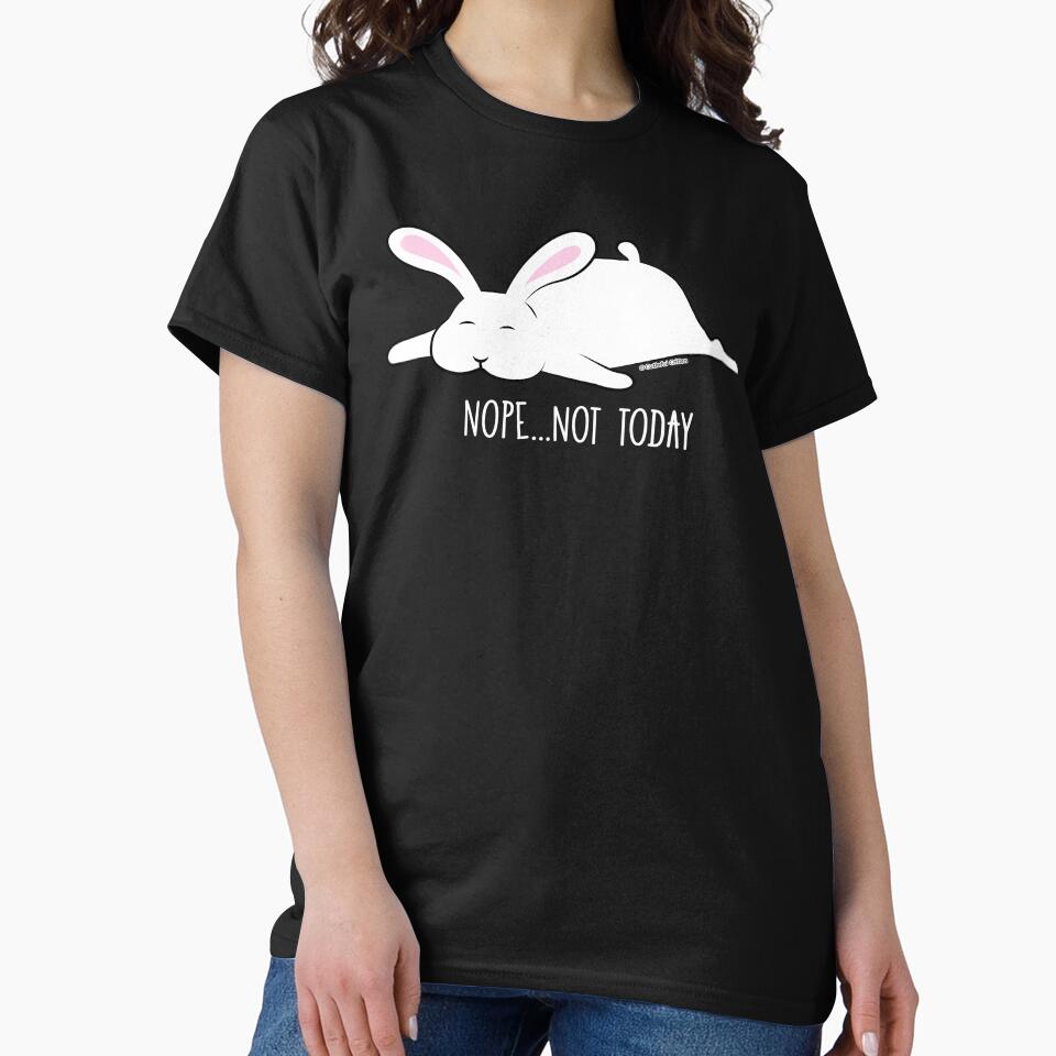 Nope, not today - Bunny by Cutieful Critters