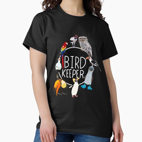 B is for Bird Keeper,Bird Keeper Design – Dedicated Care and Conservation of Avian Wildlife Artwork by PrettylittlepastelUk