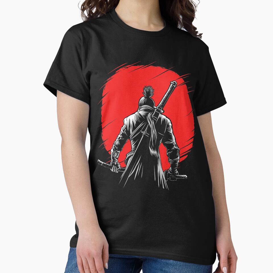 One-armed Wolf red sun 2 by Dan Dee