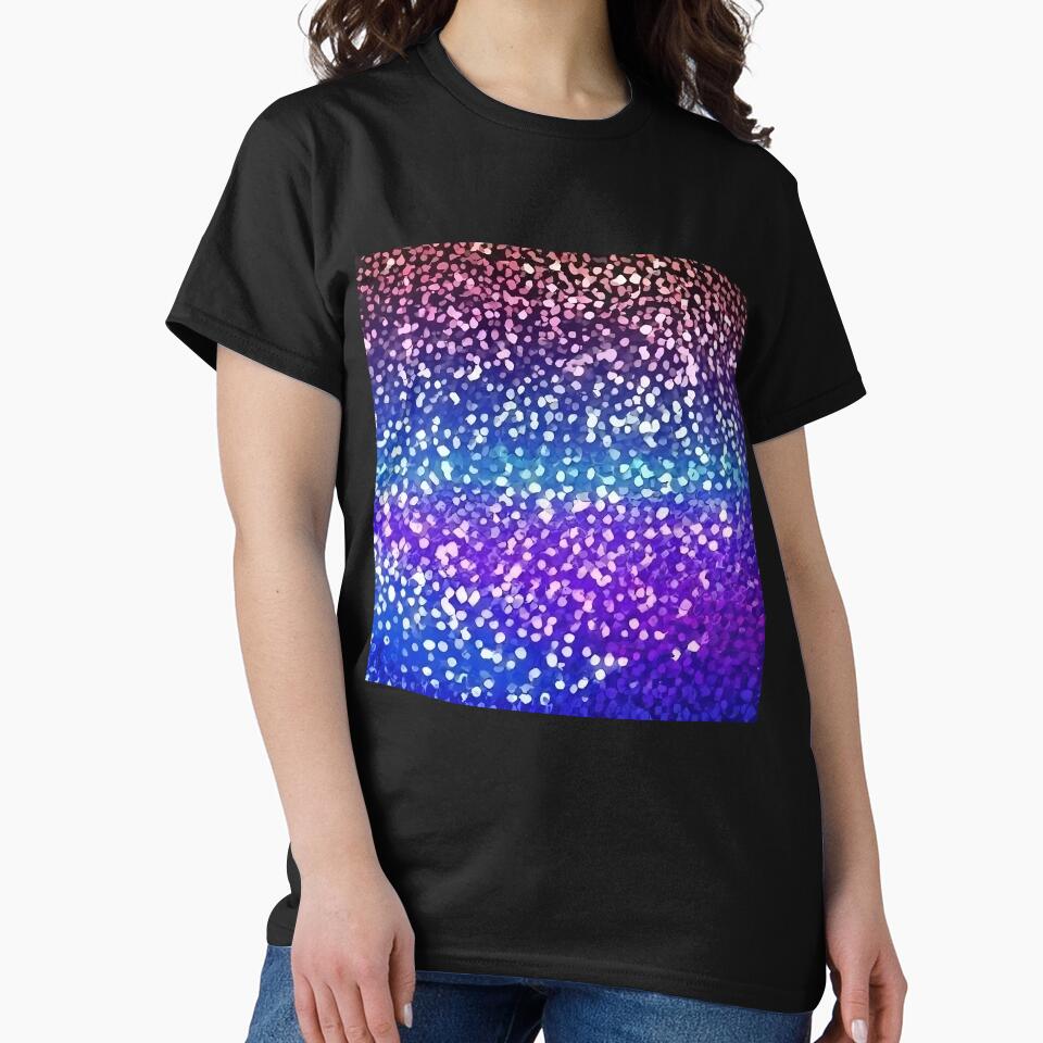 Printed image of sparkling glitter and sequins v31 by JaReVa