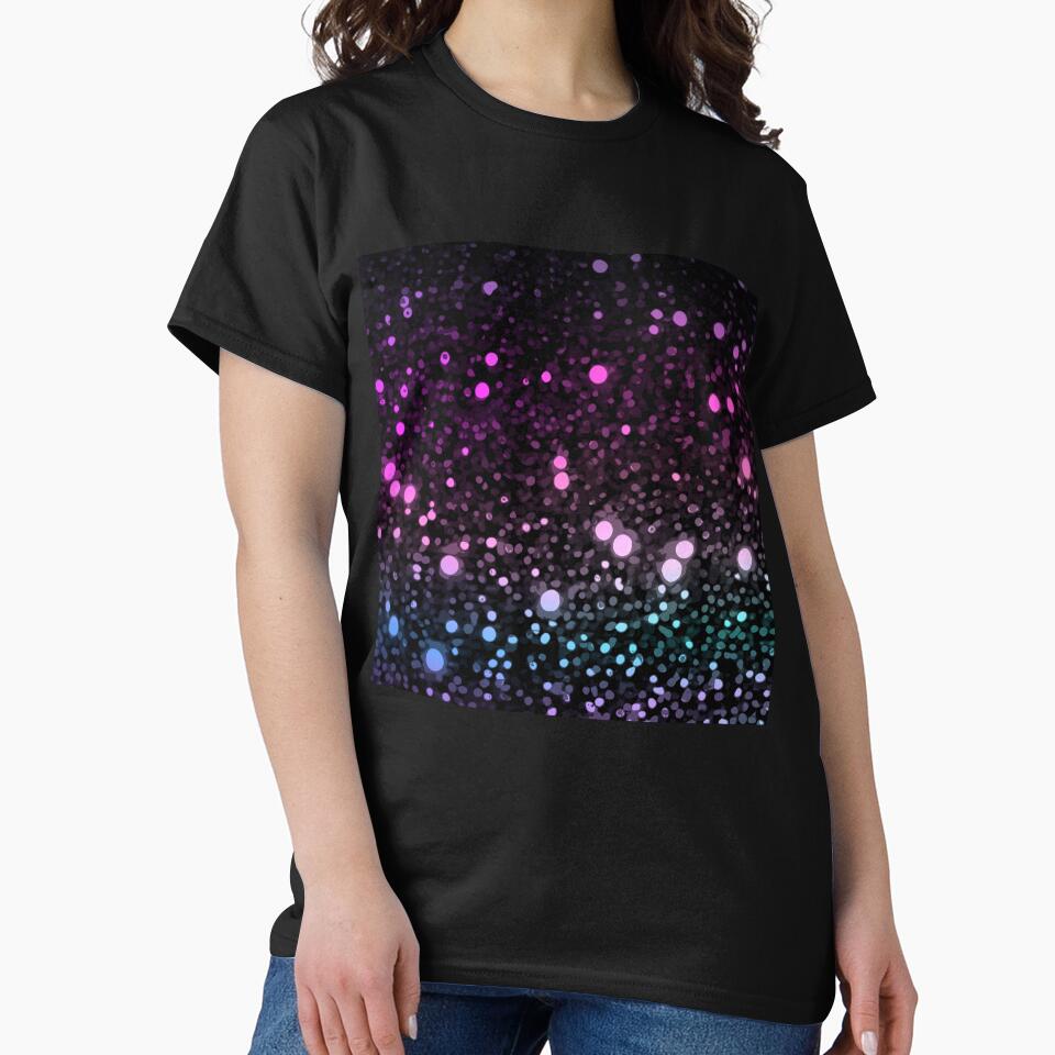 Printed image of sparkling glitter and sequins v2 by JaReVa