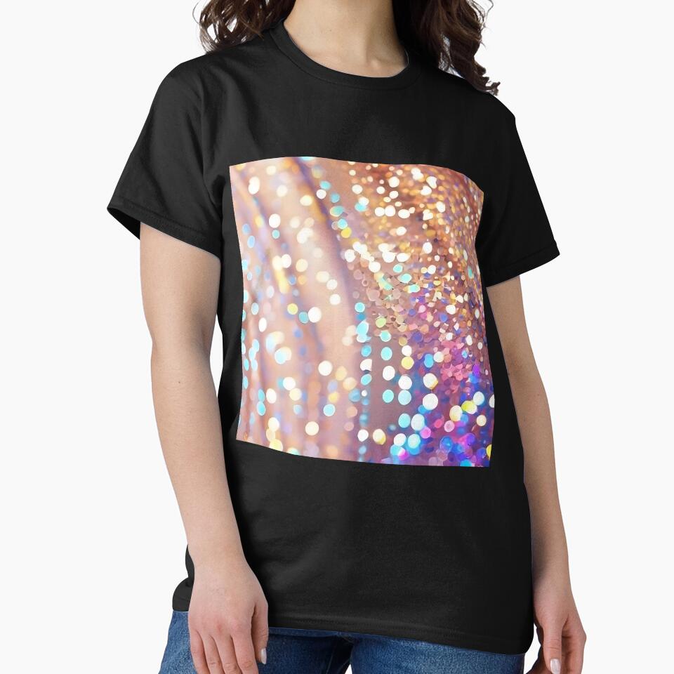 Printed image of sparkling glitter and sequins v28 by JaReVa