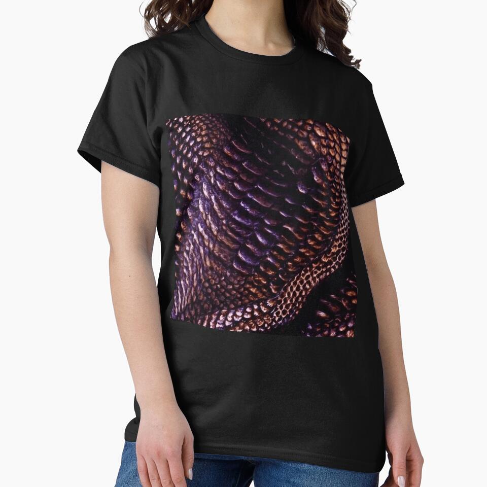 Printed image of shimmering snake skin v2 by JaReVa