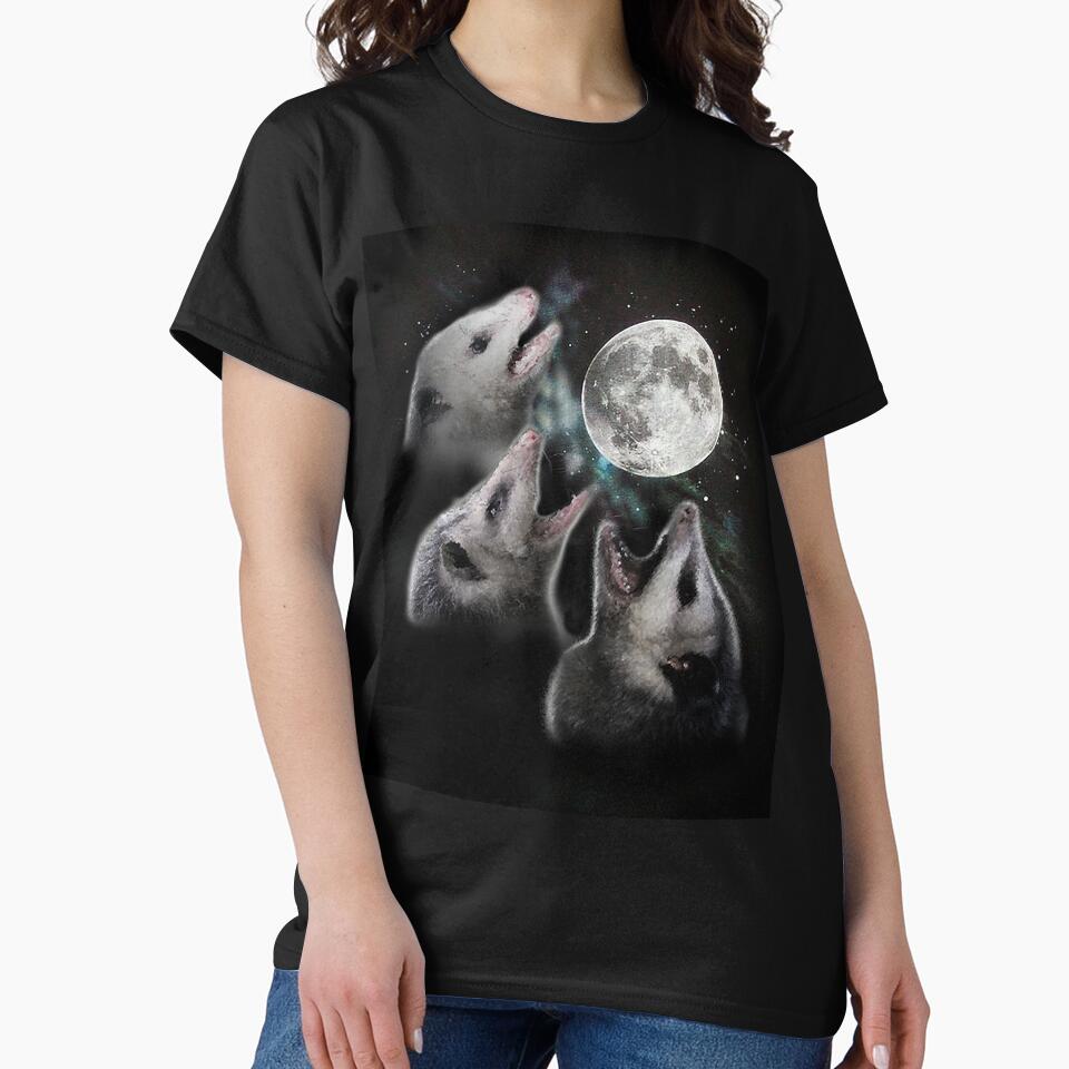3 Opossum Moon by evilkidart