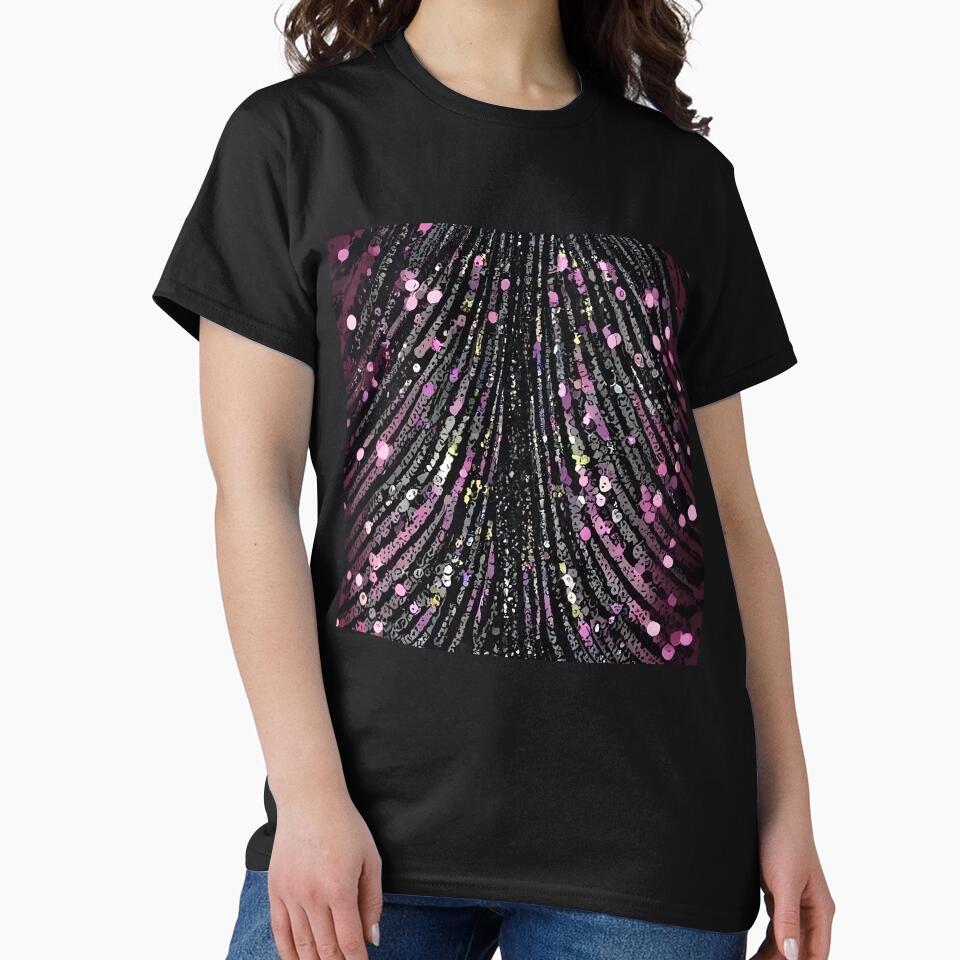 Printed image of sparkling glitter and sequins v29 by JaReVa