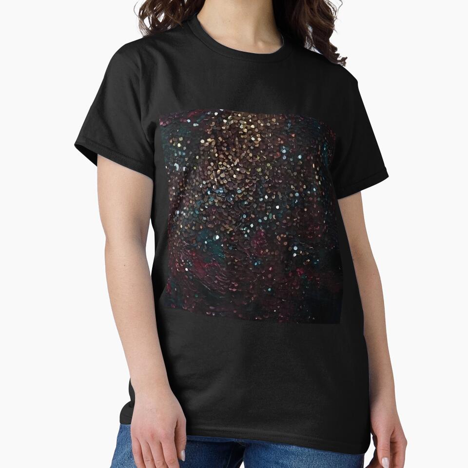 Printed image of sparkling glitter and sequins v25 by JaReVa