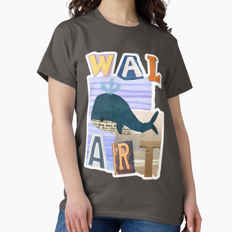 WHALE ART - Scrapbook Style by 3ling_Design