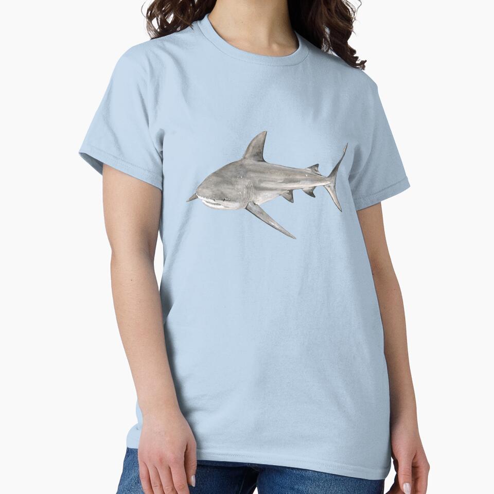 BULL SHARK-Carcharhinus leucas by BEATRIZ ABAITUA