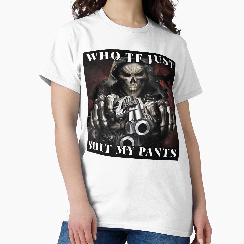 Funny Edgy Skeleton Design by VossMonk3