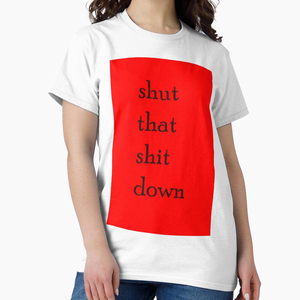 shut that shit down by annesblueart