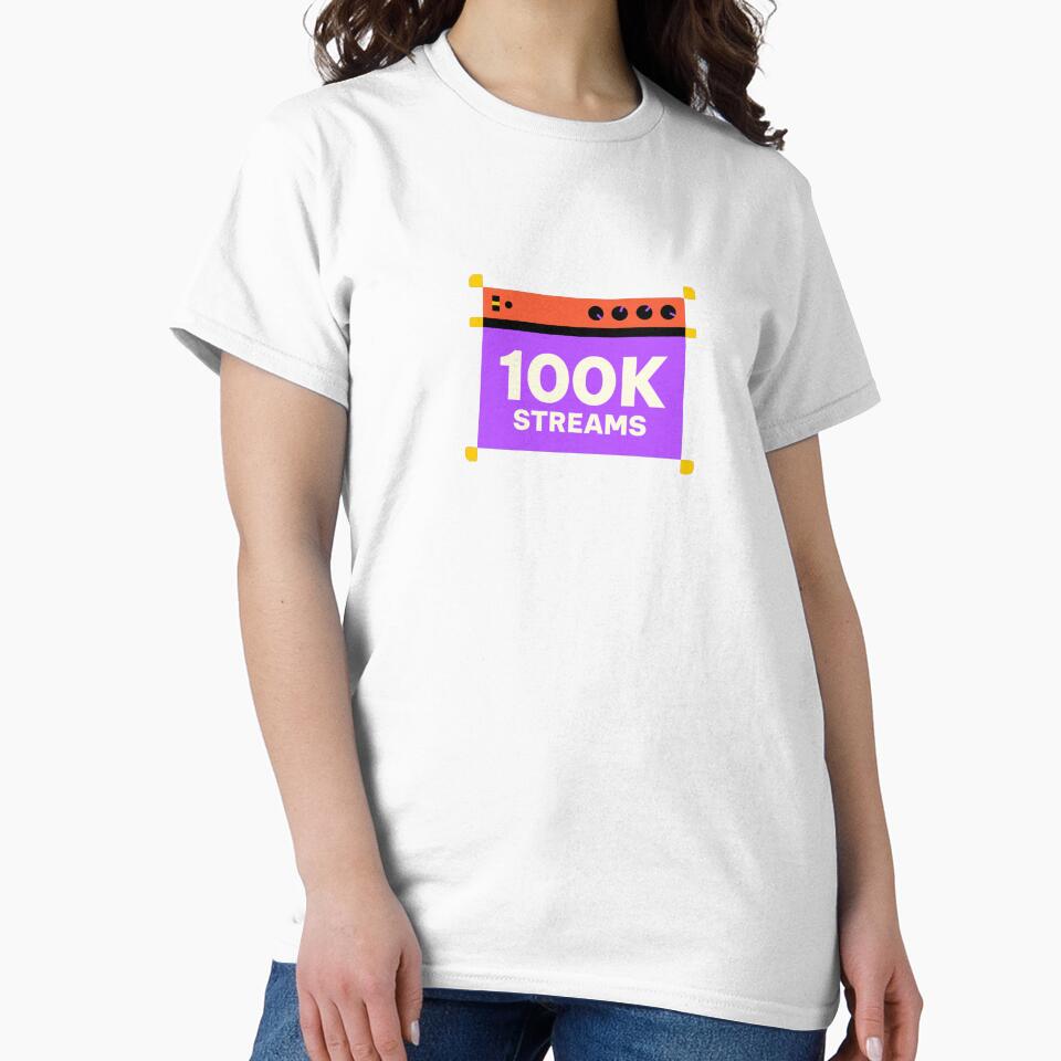 vintage design 100k streams by SeniorPrint99