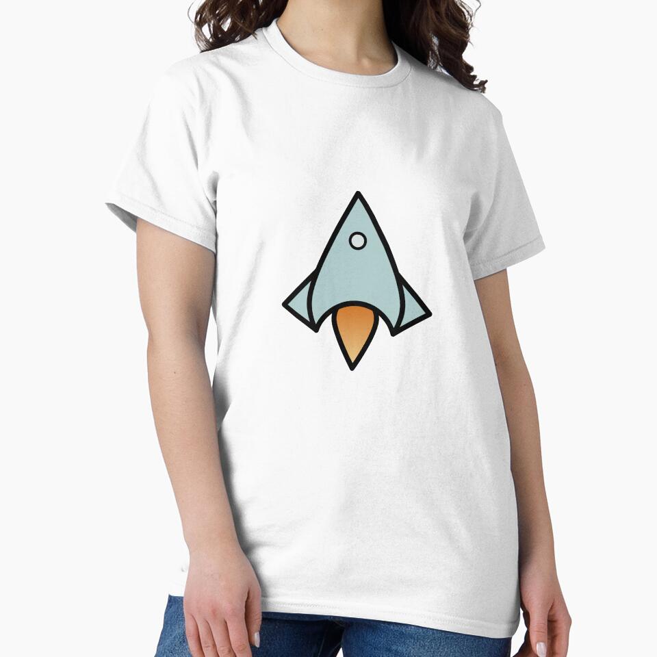 Retro Spaceship by AF Stewart Art Designs