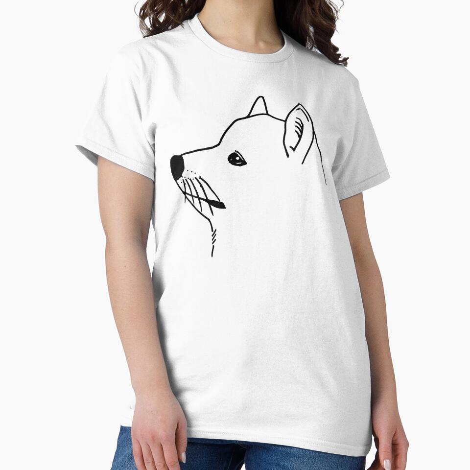 Samoyed Head Sketch by Ansocube