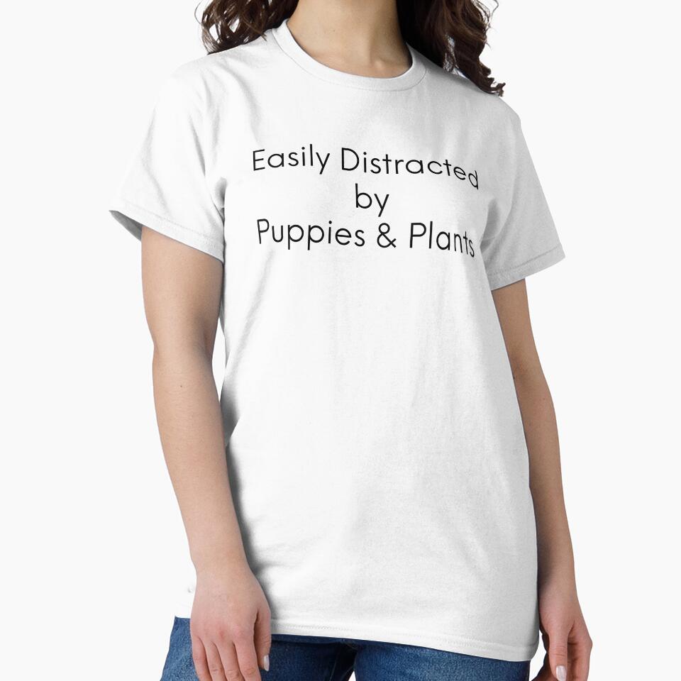 Easily Distracted by Puppies and Plants | shoppingwithG by shoppingwithG
