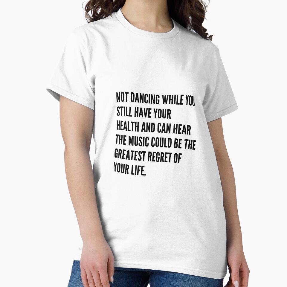 Dancing Festival Rave Motivational T shirt by Magic comes in pieces