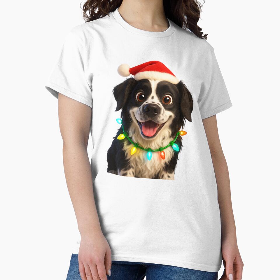 Christmas Large Munsterlander by Sillytoe