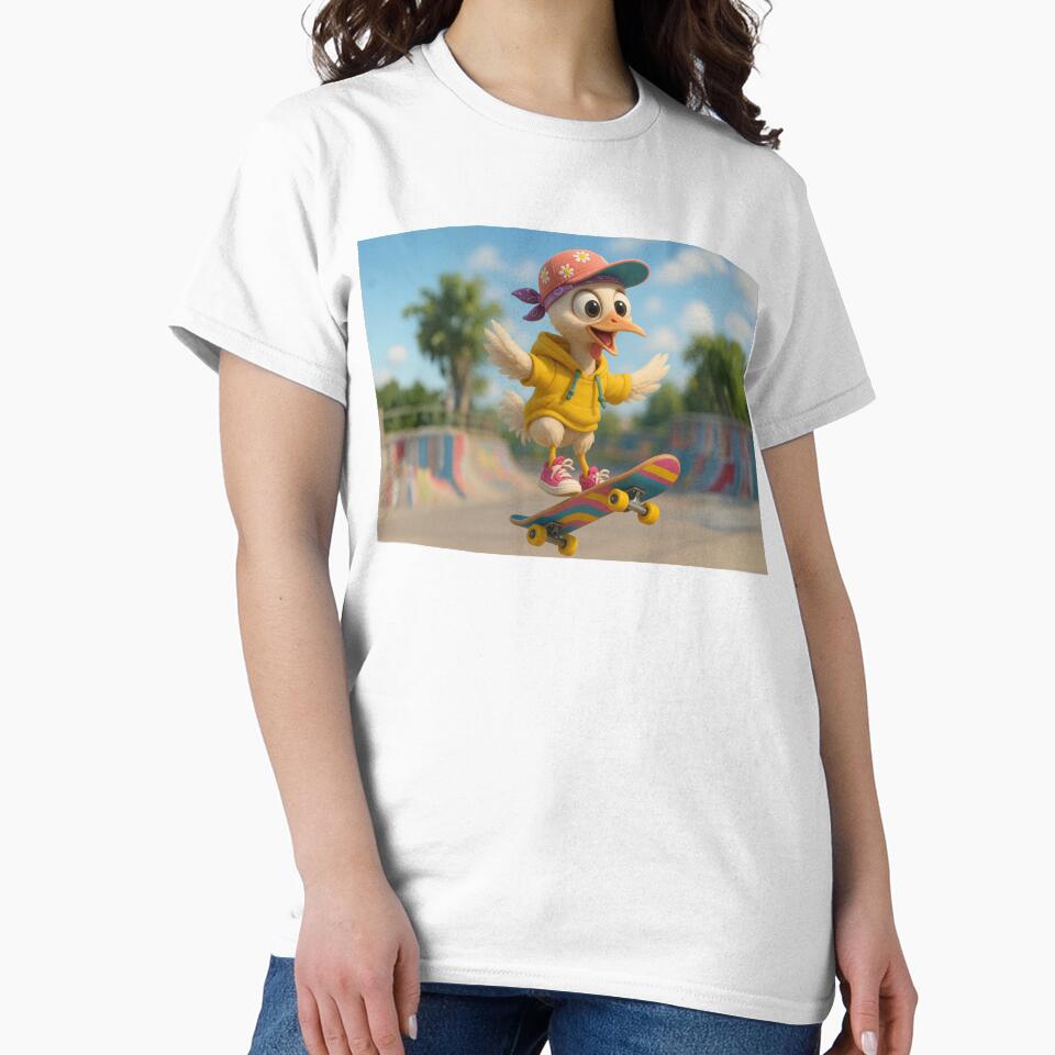 Skater Modern Game Chicken by Sillytoe