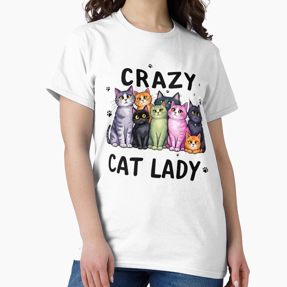 Crazy Cat Lady Collection - Cute and Colorful Cat Designs by latelierdechris