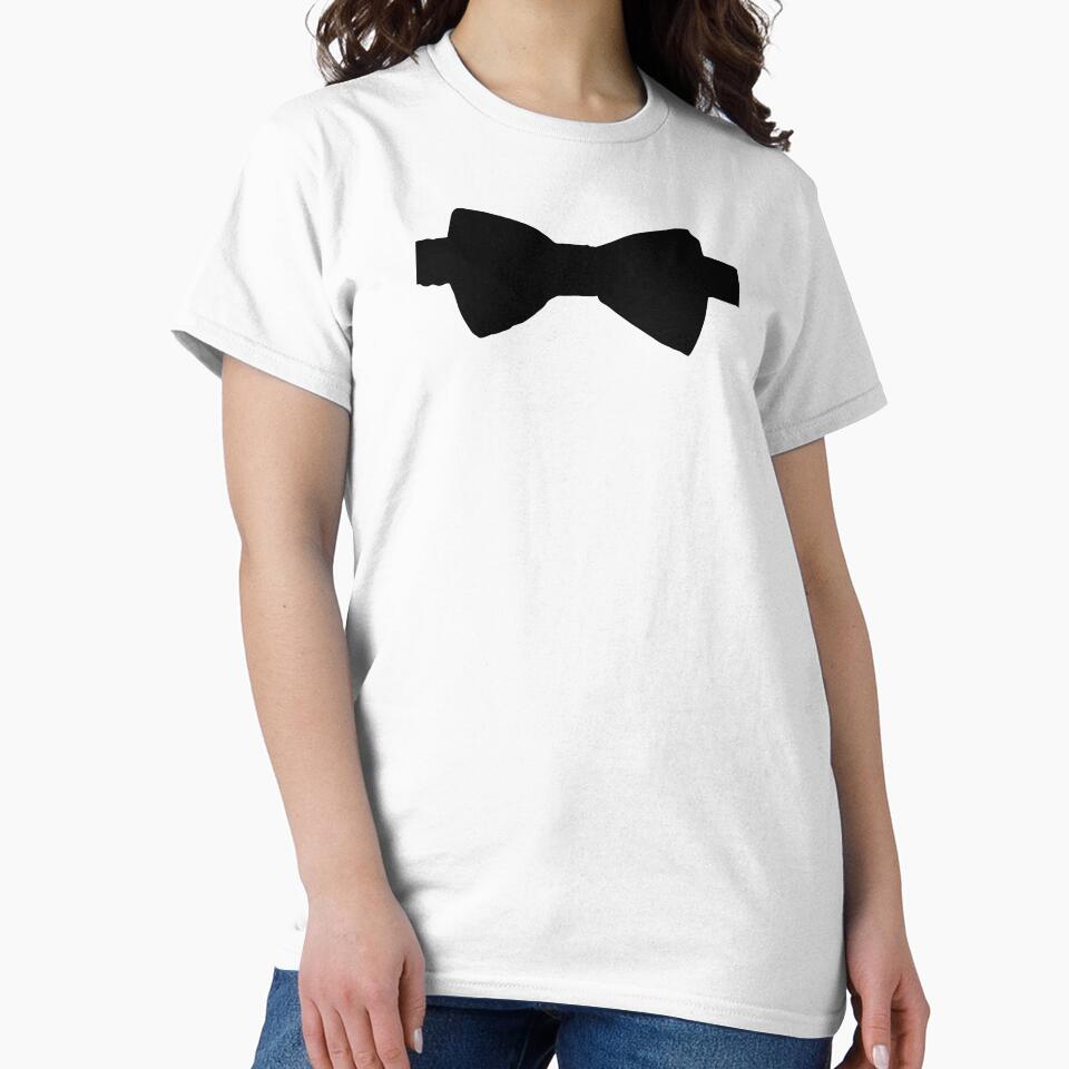 Black bow tie by NicMacTees