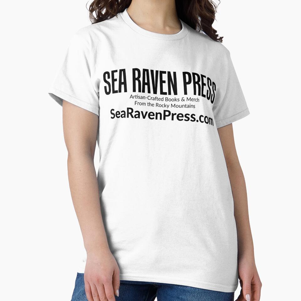 Sea Raven Press Slogan With Website Address by Sea Raven Press