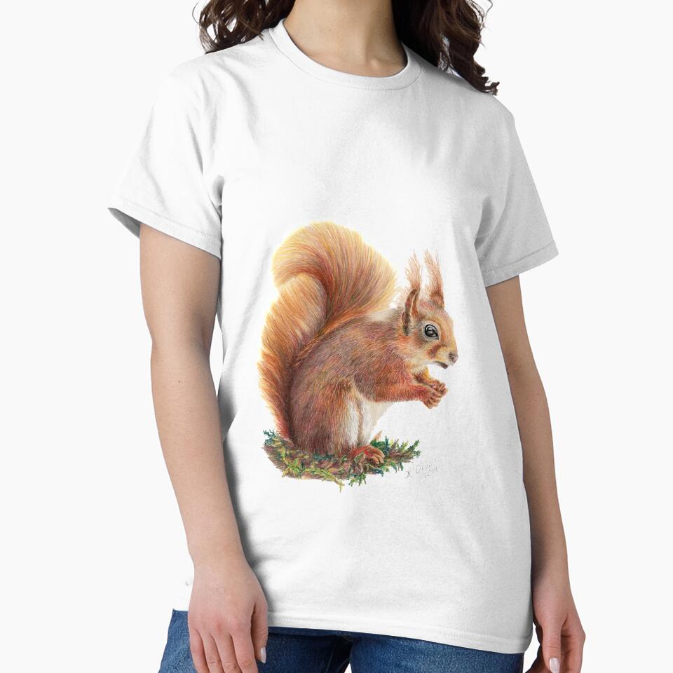 Red Squirrel by oneillanimalart