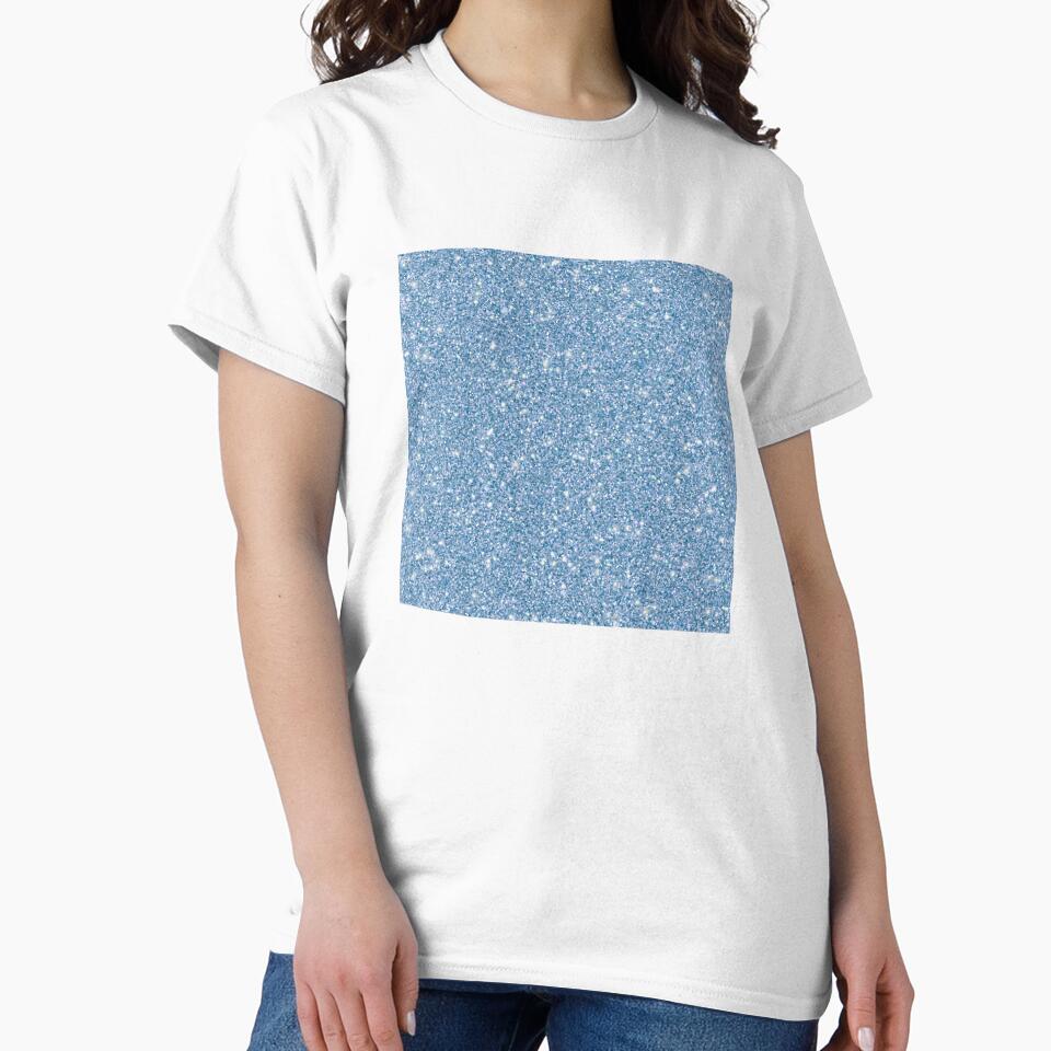 Printed image of sparkling blue glitter v6 by JaReVa