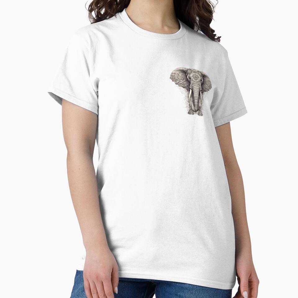 Majestic Elephant Artwork | Wildlife Inspired Design by zenarty design