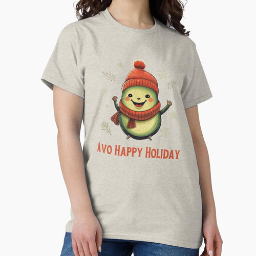 Avocado Holiday Greetings: Avo Happy Holiday by minjagoods