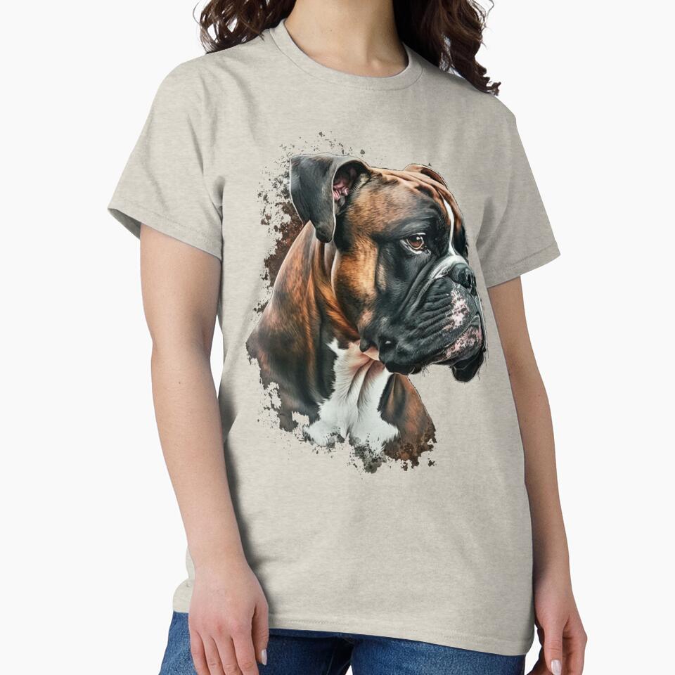 Dog Boxer,funny cute decorative Boxer dog lovers by RSDESIGNSteam
