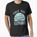 Save the Elephants Wildlife Activist Elephant Lover by jaygo