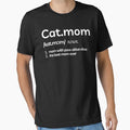 CAT MOM - Funny cat quotes for the cat enthusiast by FunnyCatsFam