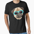 Funny Clout Goggles Pug Dog EDM Copy by IanSummer53