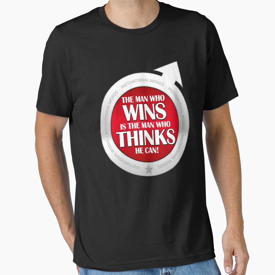 The man who wins is the man who thinks he can! Free life! by Cristian Stefan
