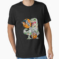 Skeleton Riding Mummy Dinosaur T Rex Halloween Kids Boys Men, Basic Novelty, Trending Now by GPFFODIO
