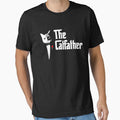 The CatFather , Father Of Cats , Funny Cat Dad by Jarret Terry