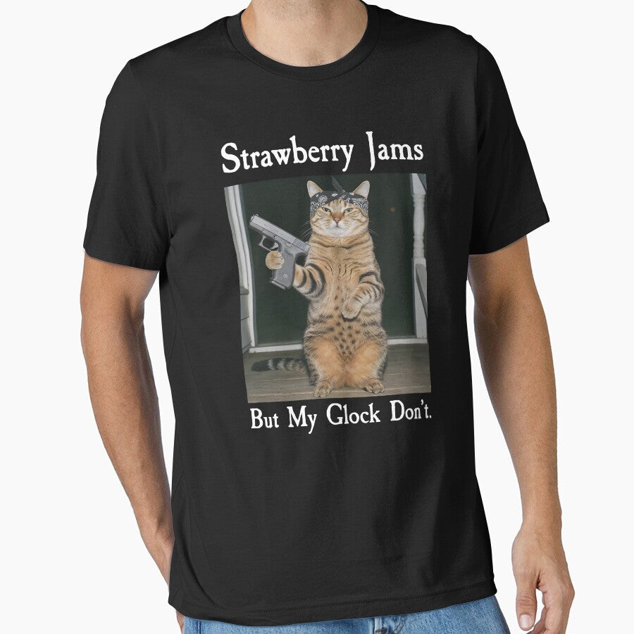 Strawberry Jams But My Glock Don't by GeraldHawaii