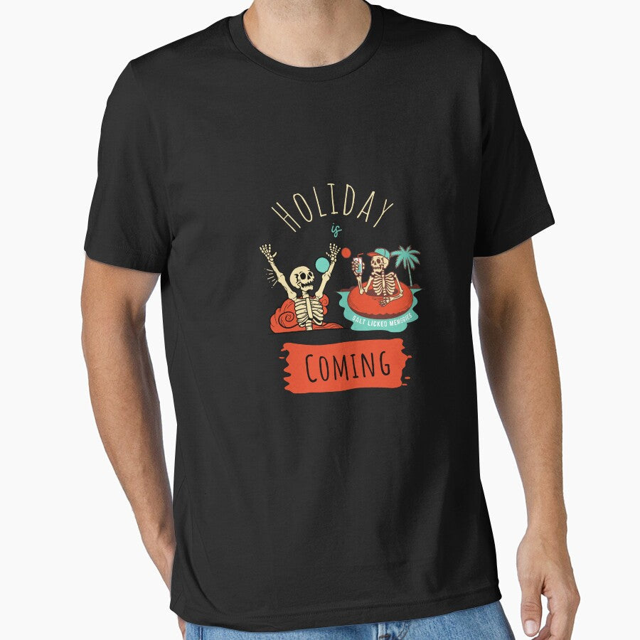 holiday is coming tshirt seasonal holiday tshirt by hummygraphic