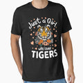 Just a Girl Who Loves Tigers T-Shirt by LarryMBrown