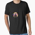 Funny Pug Shirt Cute Dog Lover USA Flag by CharlotteHicks