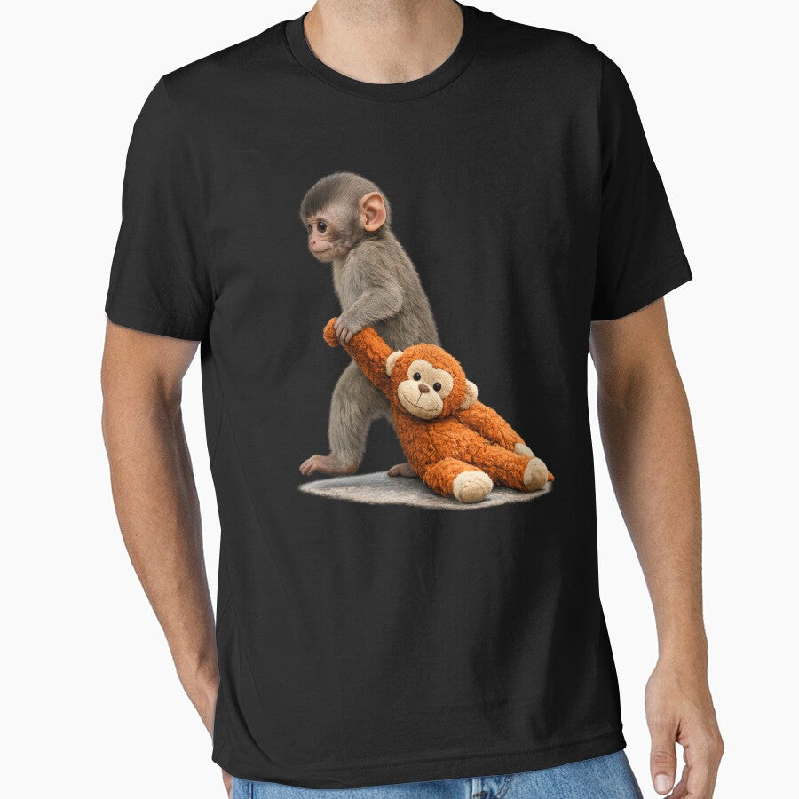 The Monkey Punch With Plush Toy by EnergyMArt