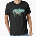 Vintage National Park Bear Wildlife Mountains by Stroblesamuel