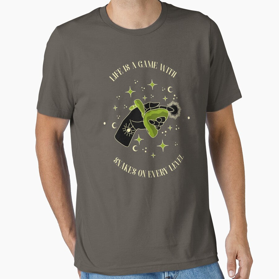 Fake People cool snake shirt snake level by DAGHO