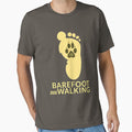 Funny barefoot (dog) walking design . by NobelFashion