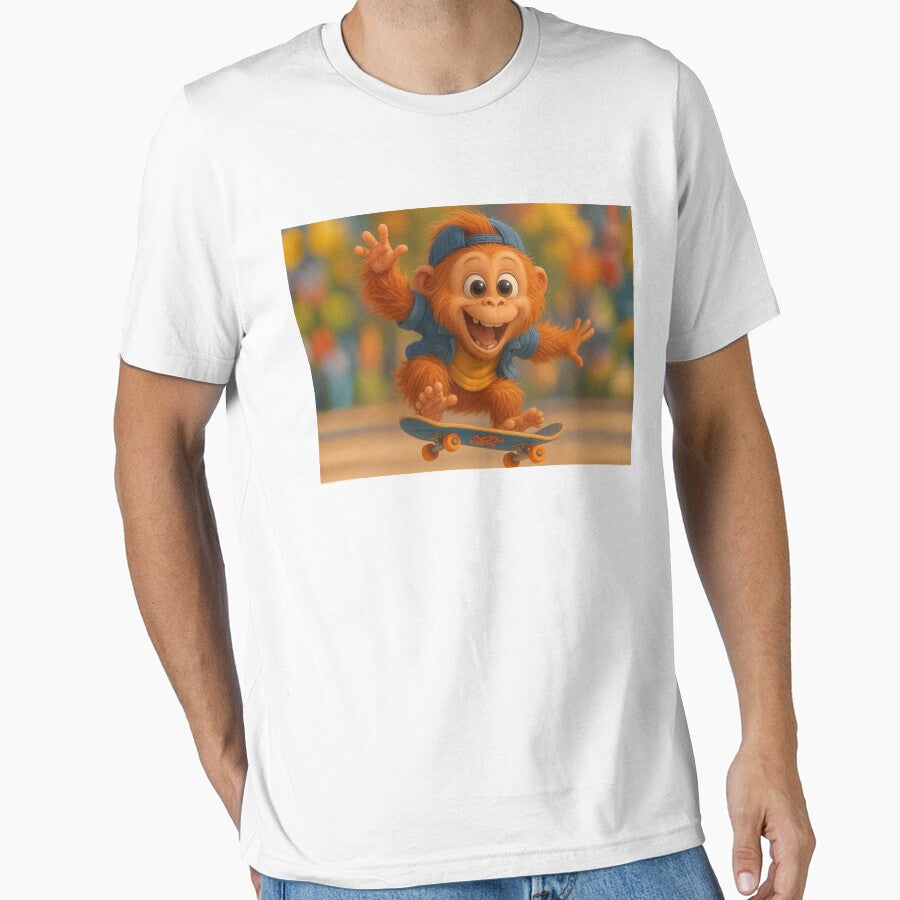 Skater Orangutan by Sillytoe