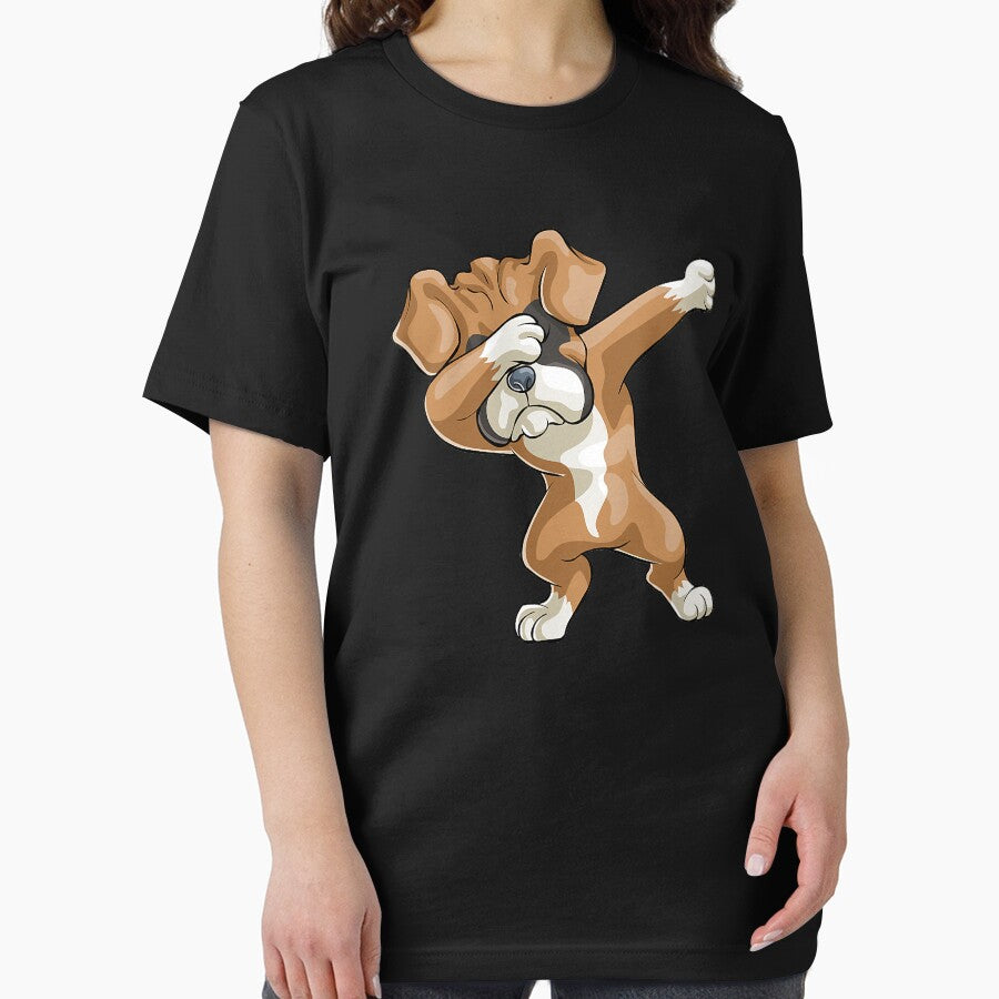 Dabbing Boxer Dog Gift Funny Dab Gift Puppy by BernardMurray