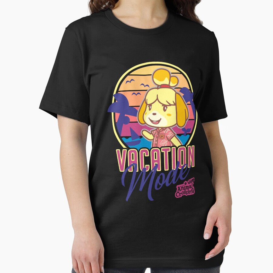 Animal Crossing: New Horizons Isabelle Vacation Mode Vintage by FifthSun