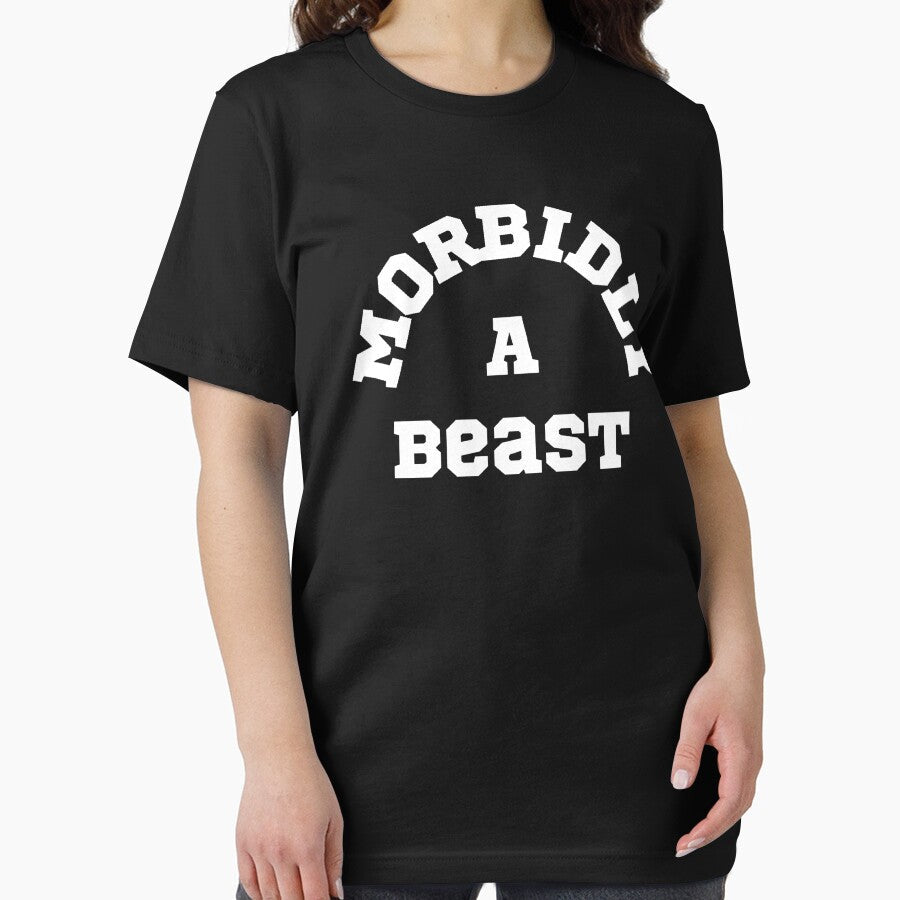 Morbidly A Beast funny saying sarcastic novelty cool by ShopZen ⭐⭐⭐⭐⭐